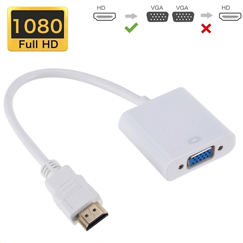 Adaptor HDMI ke VGA 1080P, Kon - Tablet Lap Desk ulasan dan harga