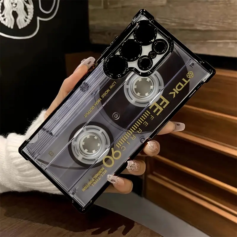 Casing HP Retro Motif Kaset Be - Samsung Galaxy A55 ulasan dan harga