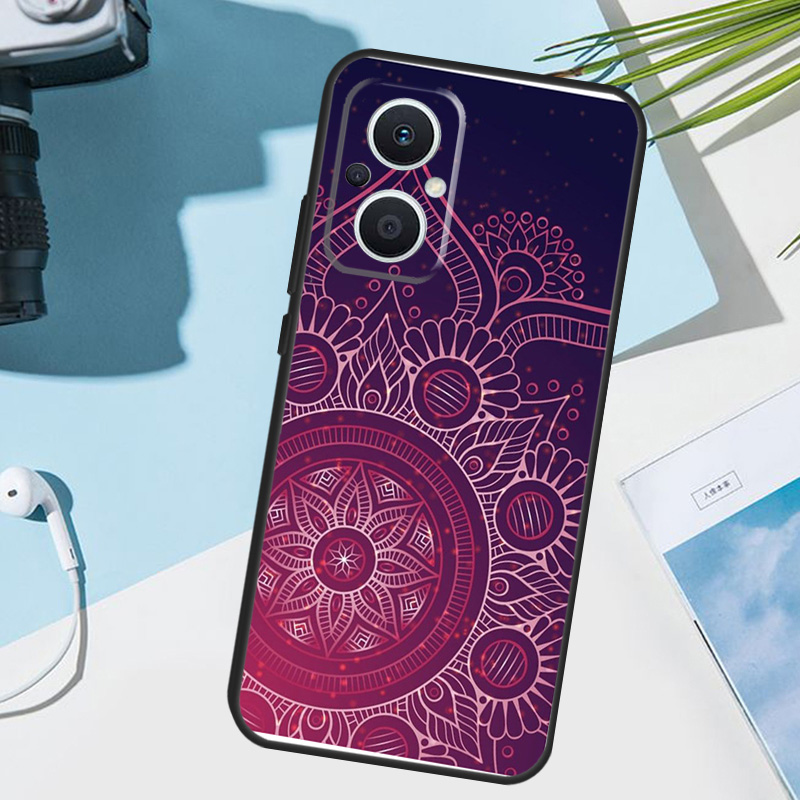 Casing Mandala Chakra Yoga unt - Oppo Reno 12 ulasan dan harga