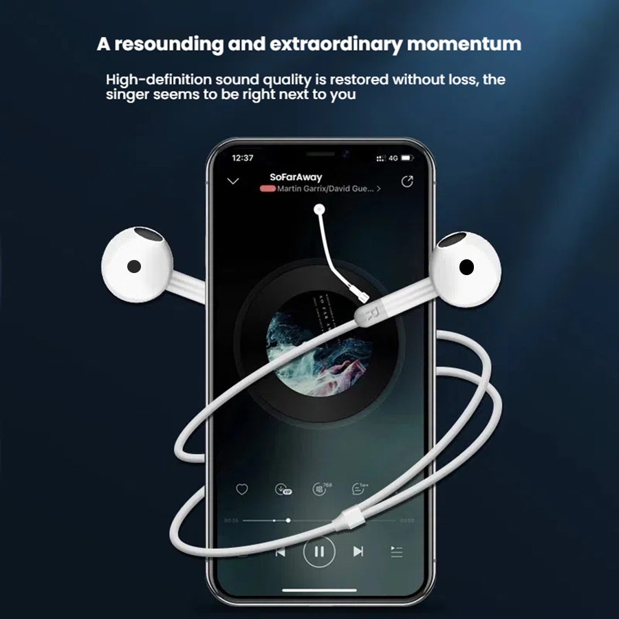 Earphone Berkabel Untuk Apple  - Wired Earphone Lightning ulasan dan harga