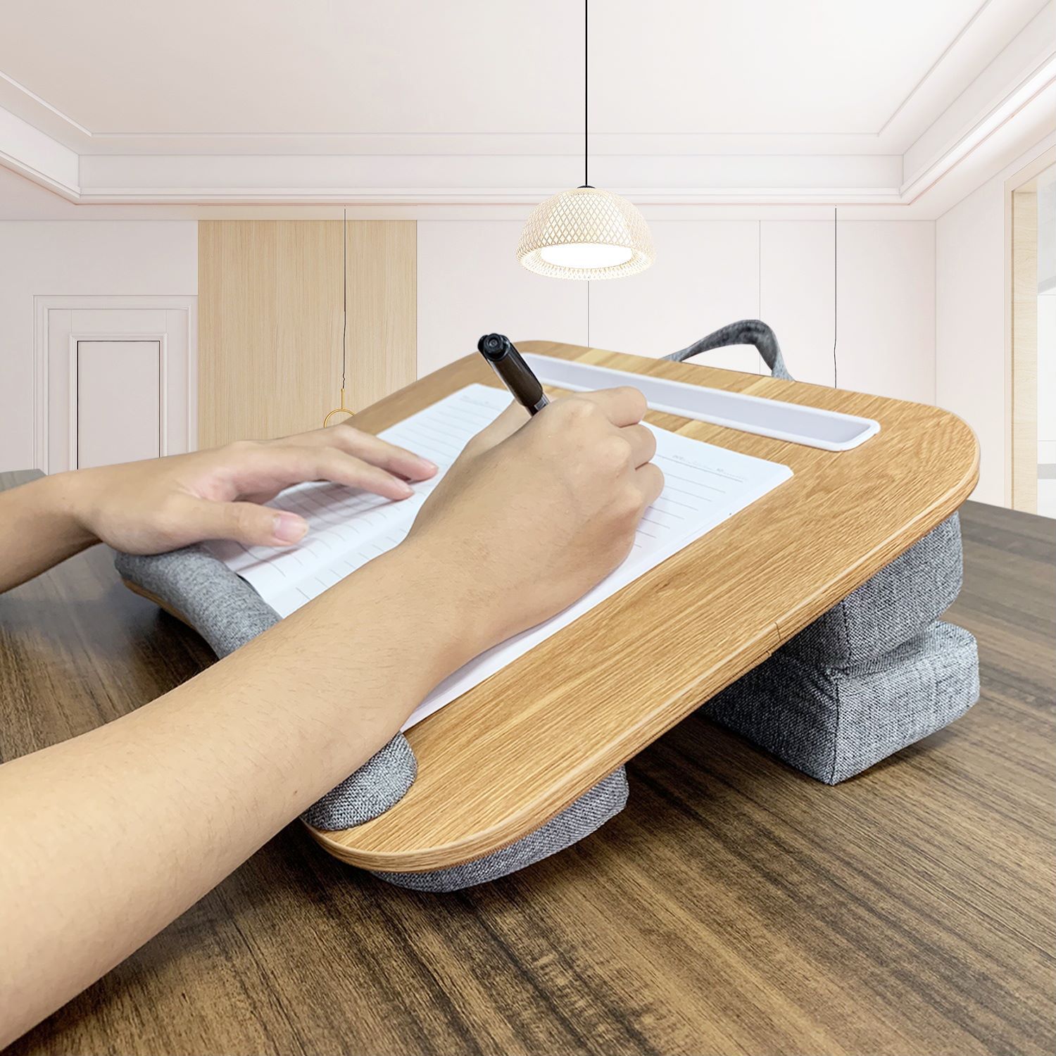 Meja Laptop Multifungsi dengan - Tablet Lap Desk ulasan dan harga
